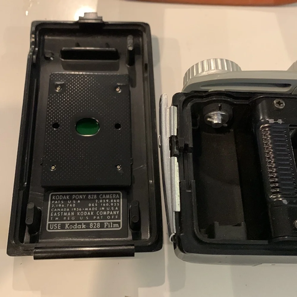 Kodak Pony 828 Camera with leather field case